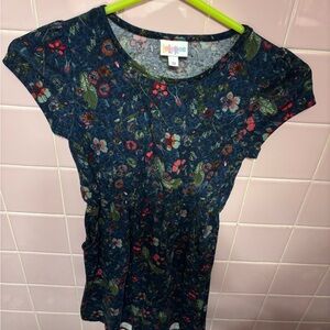 LuLaRoe Blue Girls Dress Size 10